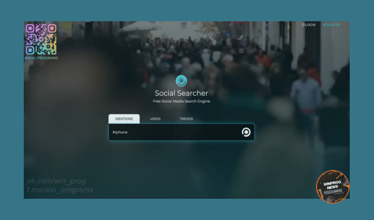 Social Searcher - поисковик по соцсетям, который найдёт всё
