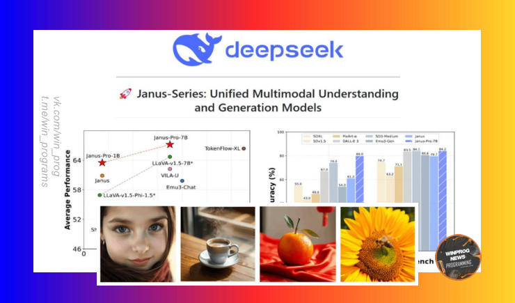 DeepSeek выпустил новую нейросеть Janus-Pro-7B - китайский ИИ обходит американские аналоги