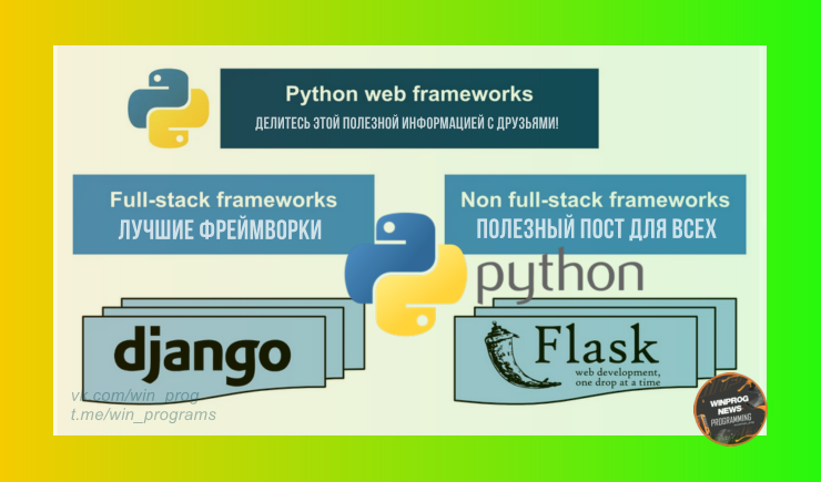 Фреймворки для создания веб-приложений на Python: выбираем лучший!