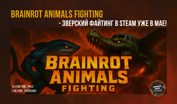 Brainrot Animals Fighting - зверский файтинг в Steam уже в мае!