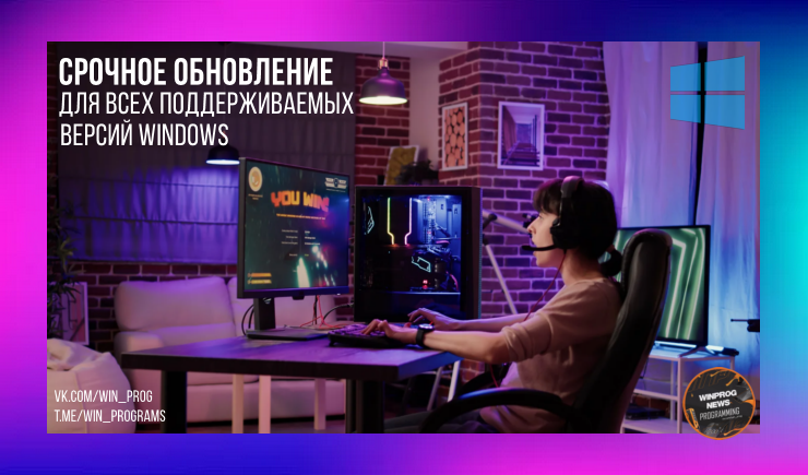 Срочное обновление для всех поддерживаемых версий Windows — патчи безопасности от Microsoft