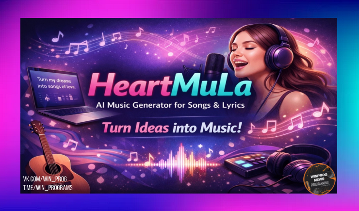 Бесплатная open-source студия HeartMuLa генерирует музыку уровня топовых ИИ-сервисов без подписок!