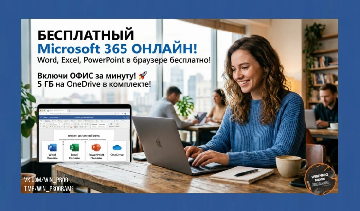 Бесплатный доступ к Microsoft 365 — включите Office онлайн за минуту!