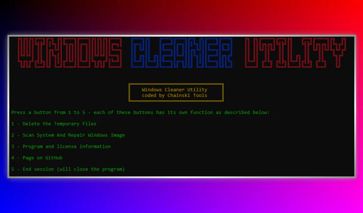 Один скрипт — и Windows снова летает: убираем весь мусор и тормоза с Windows Cleaner Utility!