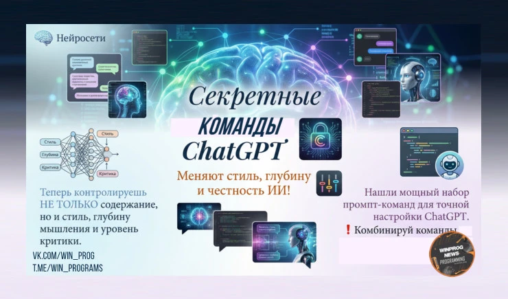 Секретные команды ChatGPT — меняют стиль, глубину и честность ИИ!