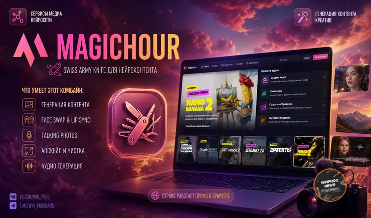 Swiss Army Knife для нейроконтента: встречайте Magic Hour