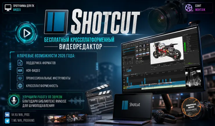 Shotcut: бесплатный видеоредактор, который заменяет дорогие аналоги